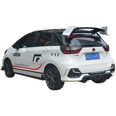 FRP วัสดุกันชนหน้าสำหรับ Honda Fit Jazz GK5 GP5 รถชุด Body 2014-2016