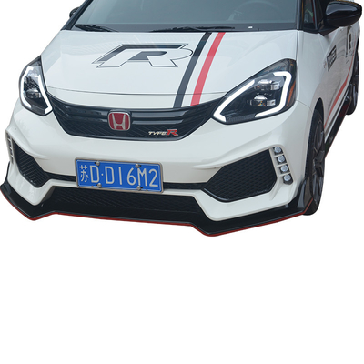 2018 2019 Honda FIT JAZZ Matte กันชนหน้าลิปชุดบอดี้สปอยเลอร์ 3 ชิ้น